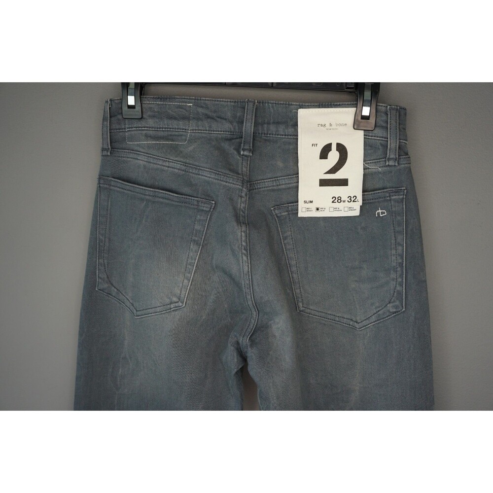 Rag & Bone Men's Jeans Fit 2 Action Loopback Slim Fit Jeans in Miller size 28x32 - Picture 9 of 15